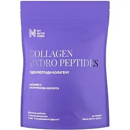 Гідропептиди колагену My Nutri Week з підсолоджувачем смак Скандинавські фрукти 227.6 г