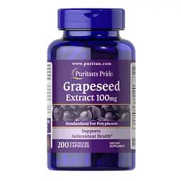 Натуральна добавка Puritan's Pride Grape Seed Extract 100 mg, 200 капсул