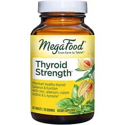 Сила щитовидної залози MegaFood Thyroid Strength 60 таблеток