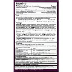 Екстракт кореня пеларгонії Nature's Way Umcka Cold & Flu Berry 20 таблеток - мініатюра 2