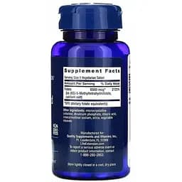 Фолат Life Extensions Optimized Folate 8500 мкг DFE 30 таблеток - мініатюра 2