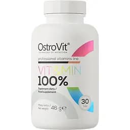 Вітамінно-мінеральний комплекс OstroVit 100% Vit&Min 30 таблеток