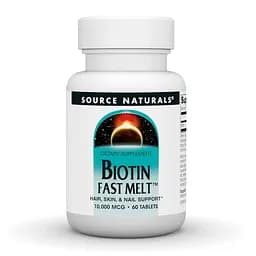 Biotin Fast Melt 10000 mcg - 60 tabs - мініатюра 1