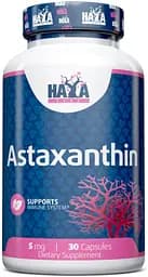 Натуральна добавка Haya Labs Astaxanthin 5 mg, 30 капсул