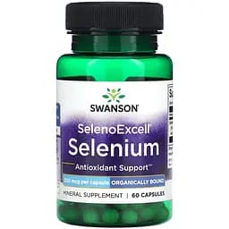 Селен Swanson SelenoExcell Selenium 200 мкг 60 капсул