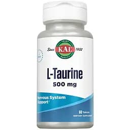 Таурин KAL L-Taurine 500 мг 60 таблеток