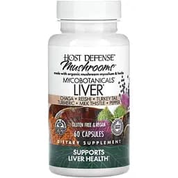 Формула для печінки Fungi Perfecti Helps Support Liver Health Host Defense 60 капсул