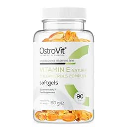 Вітаміни та мінерали OstroVit Vitamin E Natural Tocopherols Complex, 90 капсул