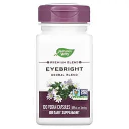 Суміш трав Nature's Way Eyebright Herbal Blend, 100 капсул для підтримки очей та зору