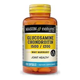 Препарат для суглобів і зв'язок Mason Natural Glucosamine Chondroitin 1500 mg/1200 mg 280 капсул