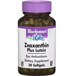 Зеаксантин + лютеїн Bluebonnet Nutrition 30 капсул