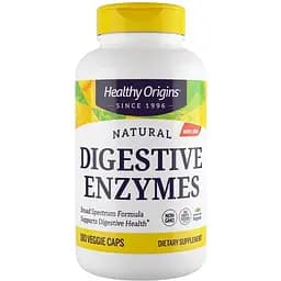 Натуральна добавка Healthy Origins Digestive Enzymes 180 вегакапсул