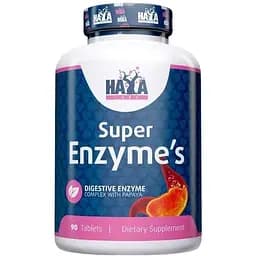 Натуральна добавка Haya Labs Super Enzymes 90 таблеток