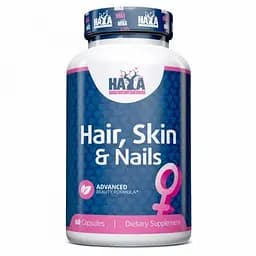Натуральна добавка Haya Labs Hair Skin and Nails 60 капсул