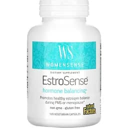 Гормональний баланс Natural Factors WomenSense EstroSense Hormone Balancing 120 вегетаріанських капсул