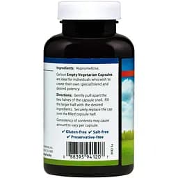 Порожні рослинні капсули Carlson Capsules №2, 200 шт. - мініатюра 2