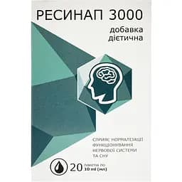 Дієтична добавка Ресинап 3000, 10 мл 20 стіків