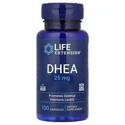 Дегідроепіандростерон Life Extension DHEA 25 мг 100 капсул