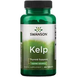 Ламінарія Swanson Kelp Iodine Source 225 мкг 250 таблеток (100-70-7269499-20)