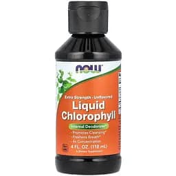Жидкий хлорофилл NOW Chlorophyll Liquid, 118 мл