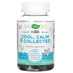 Підтримка дитячого спокою Nature's Way Kids Cool Calm&Collected смак винограду Ages 8+ 40 жувальних цукерок