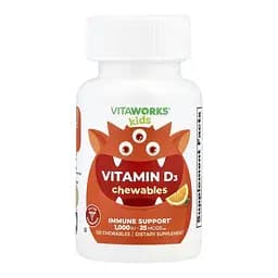 VitaWorks Kids Vitamin D - 120 chewables