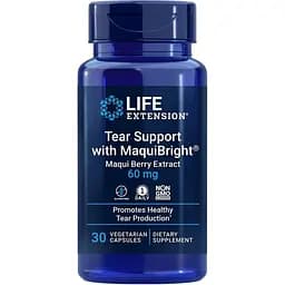 Натуральна добавка Life Extension Tear Support with MaquiBright 60 mg 30 вегакапсул