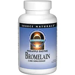 Натуральна добавка Source Naturals Бромелайн 500 мг 60 таблеток