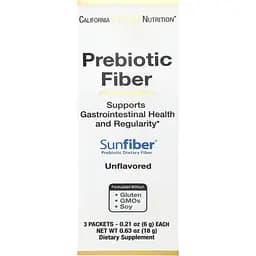 Пребиотическая клетчатка Калифорния Gold Nutrition Prebiotic Fiber Unflavored 3 шт. 