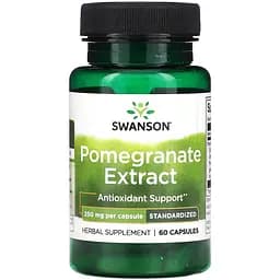 Экстракт граната Swanson Pomegranate Extract 250 мг 60 капсул