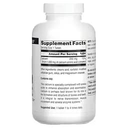 Вітаміни та мінерали Source Naturals Calcium, 250 таблеток - мініатюра 2