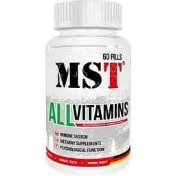 Витамины и минералы MST AllVitamins 60 таблеток