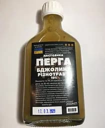 Настойка на перге пчелиной разнотравья 200 мл