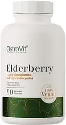 Натуральна добавка OstroVit Vege Elderberry, 90 капсул