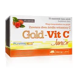 Вітаміни та мінерали Olimp Sport Nutrition Gold-Vit C Junior, 15 пакетиків