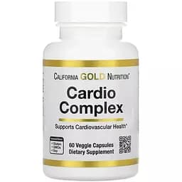 Кардіо-комплекс California Gold Nutrition Cardio Complex 60 вегетаріанських капсул