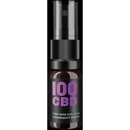 Канабідіол 100%CBD, CBD-олія 30%, 3000 мг, спрей оральний, натуральний 10 мл