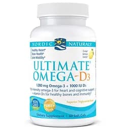 Жирні кислоти Nordic Naturals Ultimate Omega-D3, 60 капсул - мініатюра 2