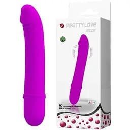 Вібратор Pretty Love Beck 12 см фіолетовий
