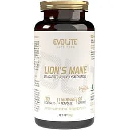 Натуральная добавка Evolite Nutrition Lion's Mane 60 вегакапсул