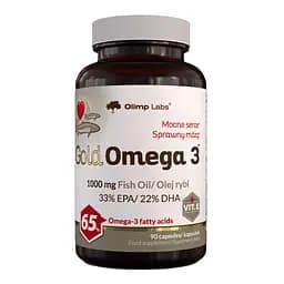 Вітаміни та мінерали Olimp Gold Omega 3 (65%) 1000 мг 90 капсул