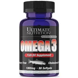 Жирные кислоты Ultimate Nutrition Omega 3 18:12, 90 капсул