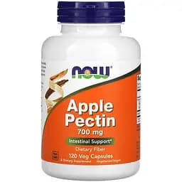 Натуральна добавка Now Apple Pectin 700 mg 120 вегакапсул