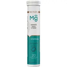 Вітамінно-мінеральний комплекс Novel Defeats Daily Stress Magnesium + Vitamin B6 20 таблеток