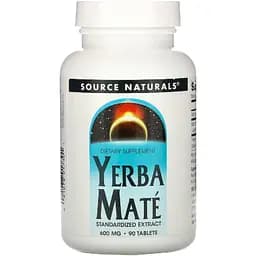 Натуральна добавка Source Naturals Падуб Парагвайський 600 мг 90 таблеток 