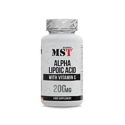 Альфа-ліпоєва кислота MST Nutrition Alpha Lipoic Acid, 60 капсул з вітаміном С