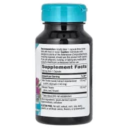 Розторопша Nature's Way Milk Thistle стандартизована 60 капсул - мініатюра 2