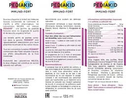 Сироп для зміцнення імунітету Pediakid Immuno-Fort 250 мл - мініатюра 2