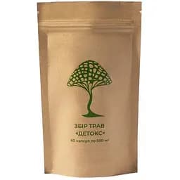 Сбор трав Дедушка Мухомор Детокс 500 мг 60 капсул