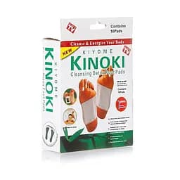 Пластирі Kinoki, детокс-пластирі для виведення токсинів, 30 штук (3 упаковки по 10 шт) - мініатюра 5